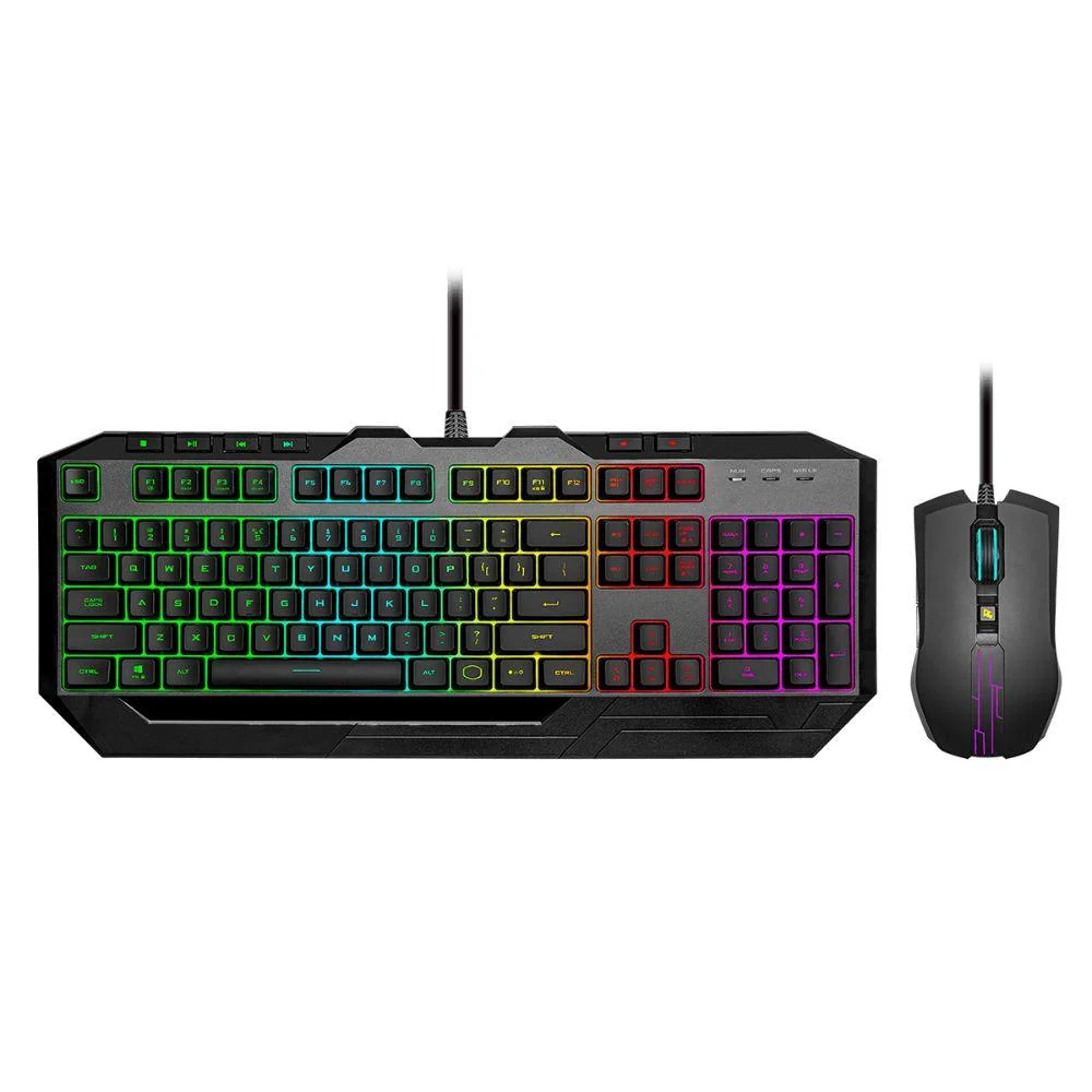Teclado E Mouse Gamer Cooler Master Sgb3000 RGB
