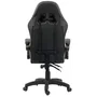 Cadeira Gamer Fox Vulpes, Até 110Kg,  Com Almofadas, Com Ajuste, Reclinável, Preto