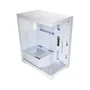 Gabinete Gamer K-mex Aqua Poseidon, Mid Tower, Vidro Temperado, ATX, Branco - Cgw1g4