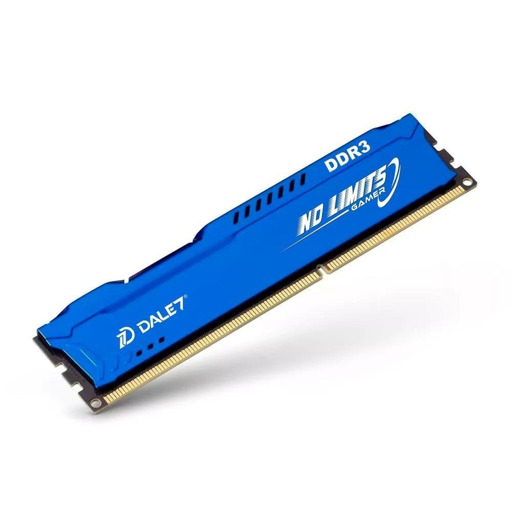 Memória Gamer Dale7 No Limit, 4GB, 1866Mhz, DDR3, Desktop, Azul Memória Gamer Dale7 No Limit, 4GB, 1866Mhz, DDR3, Desktop, Azul