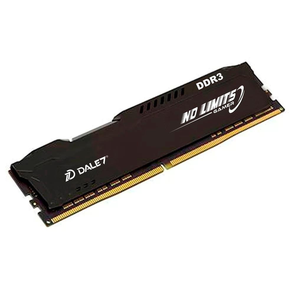 Memória Gamer Dale7 No Limits, 4GB, 1600Mhz, DDR3, Desktop, Preto Memória Gamer Dale7 No Limits, 4GB, 1600Mhz, DDR3, Desktop, Preto