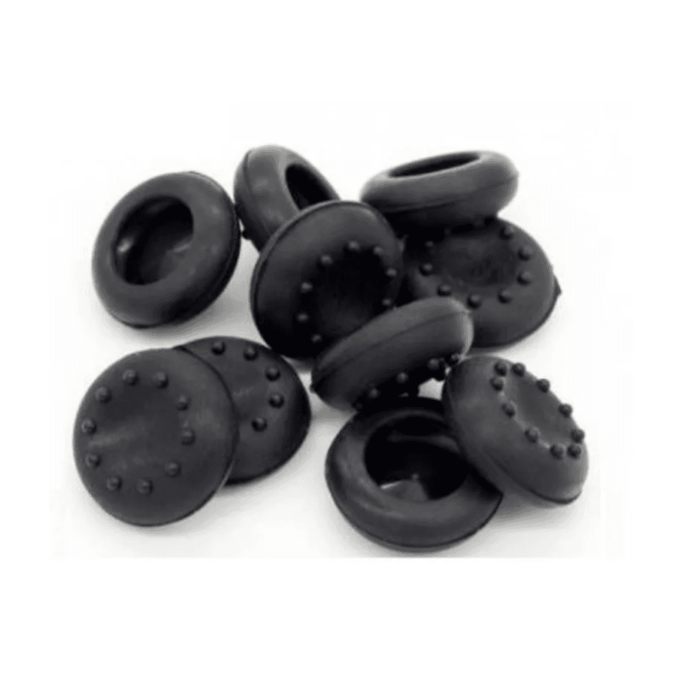 4 Grips Radalishop, Para Analógico Controle, Playstation, Xbox 360, Silicone, Preto