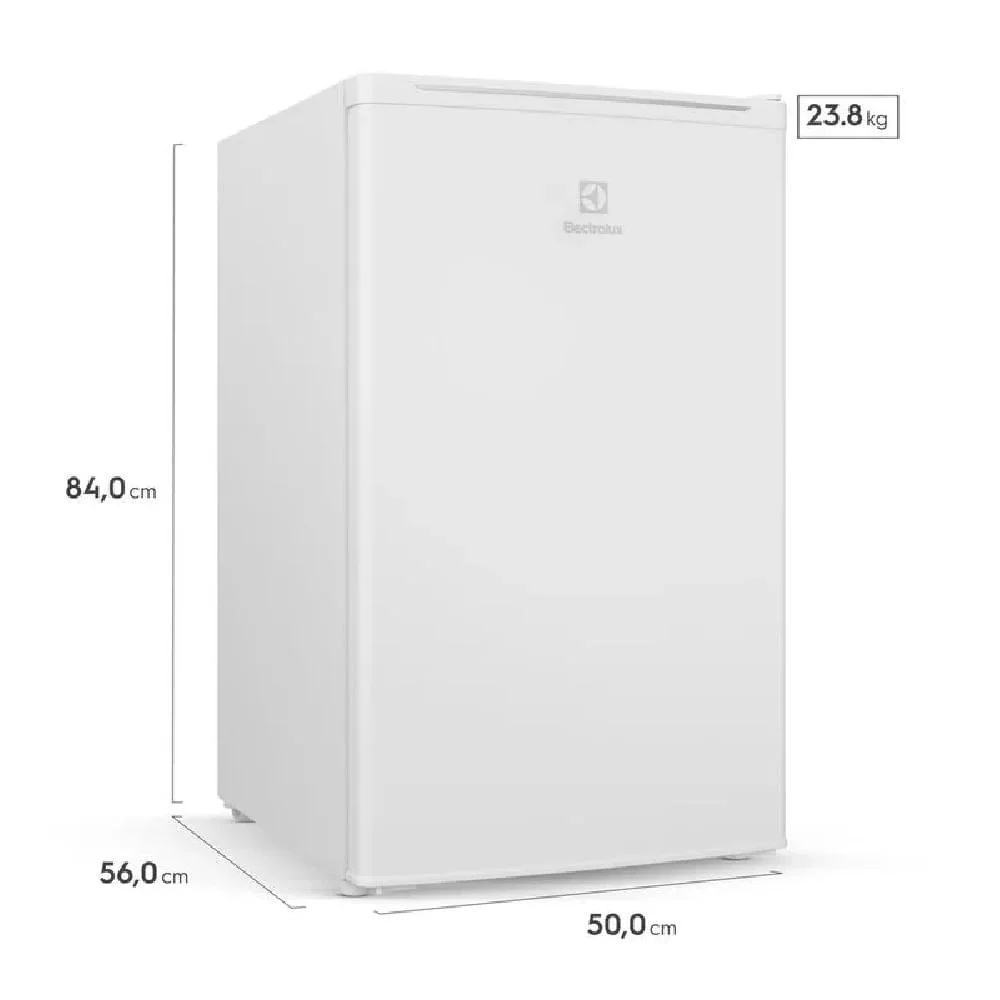 Frigobar Electrolux 122l Efficient, Com Controle De Temperatura, Branca, 127v Frigobar Electrolux 122l Efficient, Com Controle De Temperatura, Branca, 127v