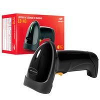 Leitor Código De Barras C3tech Lb-40bk, Laser 1d, USB, preto