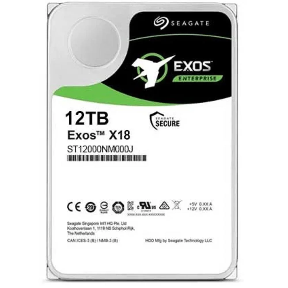 Seagate Exos X18 SATA 512e 3.5インチ 12TB Hd Seagate Exos X18 12tb KaBuM