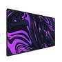 Mouse Pad Gamer Speed Extra Grande Desk Pad Profissional Premium Com Borda Costurada 60x30 - Aquarela Roxo