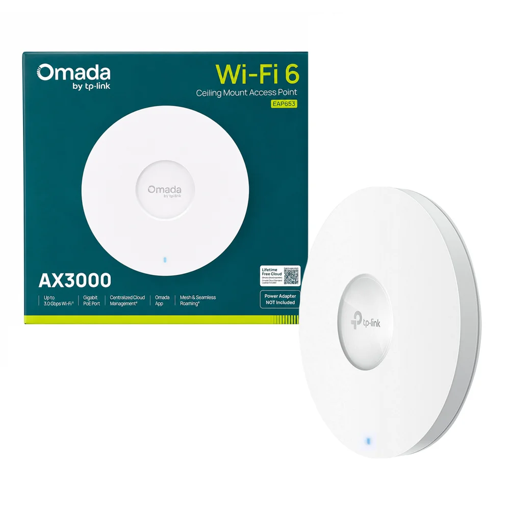 TP-Link Omada EAP653 Wi-Fi 6 アクセスポイント Access Point Wireless Gigabit Ax3000 KaBuM