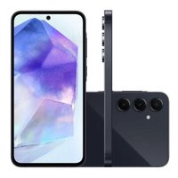 Smartphone Samsung Galaxy A35, 5G, 6GB RAM, 128GB, Octa-Core, Câmera Tripla 50MP, Tela 6.6", Azul Escuro