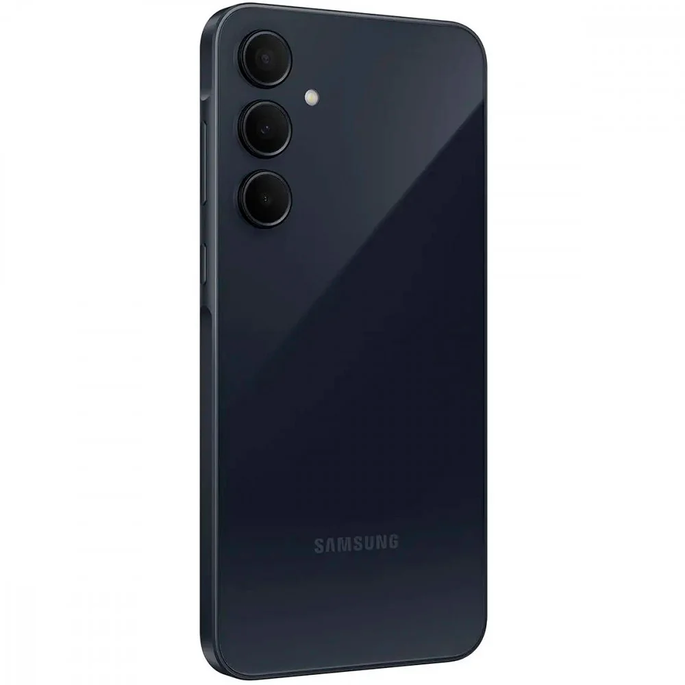Smartphone Samsung Galaxy A35, 5G, 6GB RAM, 128GB, Octa-Core, Câmera Tripla 50MP, Tela 6.6", Azul Escuro Smartphone Samsung Galaxy A35, 5G, 6GB RAM, 128GB, Octa-Core, Câmera Tripla 50MP, Tela 6.6", Azul Escuro