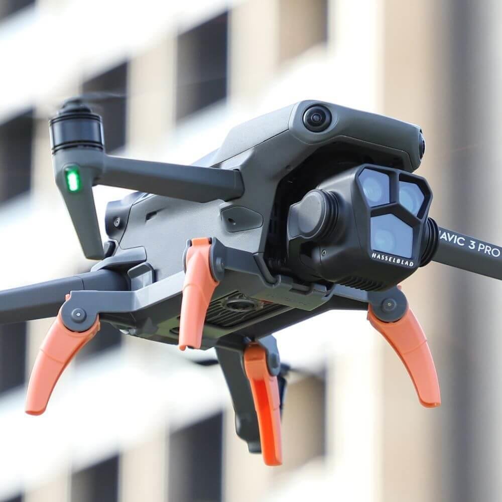 Trem De Pouso Para Drone Dji Mavic 3 Pro - Sunnylife Cor Laranja