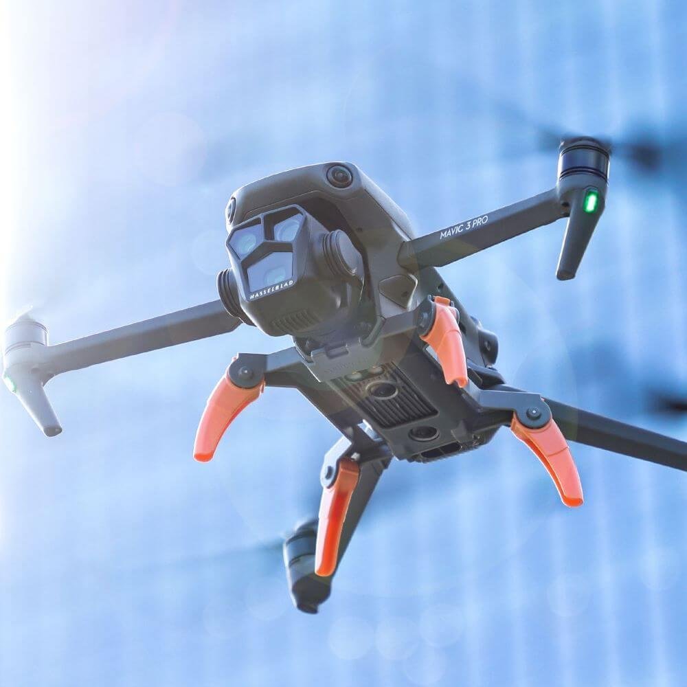 Trem De Pouso Para Drone Dji Mavic 3 Pro - Sunnylife Cor Laranja