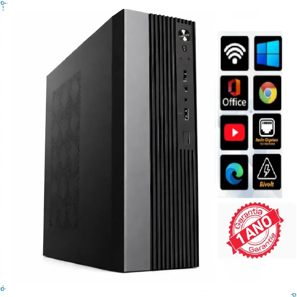 Mini PC Cpu Desktop Intel Core I7, 16GB RAM, SSD 480GB, Windows 11 em Campinas - foto 3