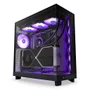 Gabinete Nzxt H6 Flow Rgb, Preto, Dual-chamber, Mid-tower, Vidro 360°