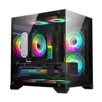 Gabinete Gamer GB1787 Aquário 3 Fans MicroATX