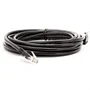 Cabo De Rede Cat5e Plug 90° Graus Para Cima Preto - 5 Metros
