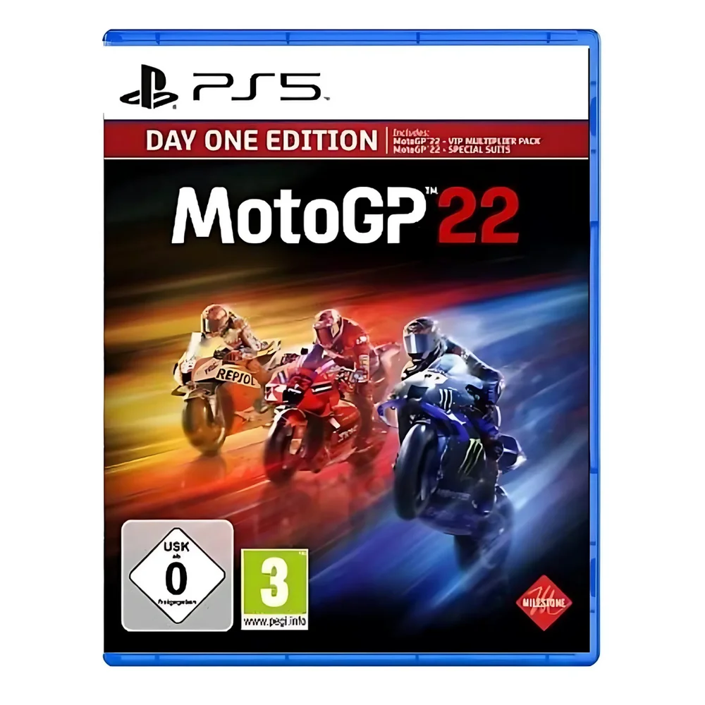 Jogo Motogp 22 (day 1 Edition) Ps5 Europeu Lacrado Jogo Motogp 22 (day 1 Edition) Ps5 Europeu Lacrado