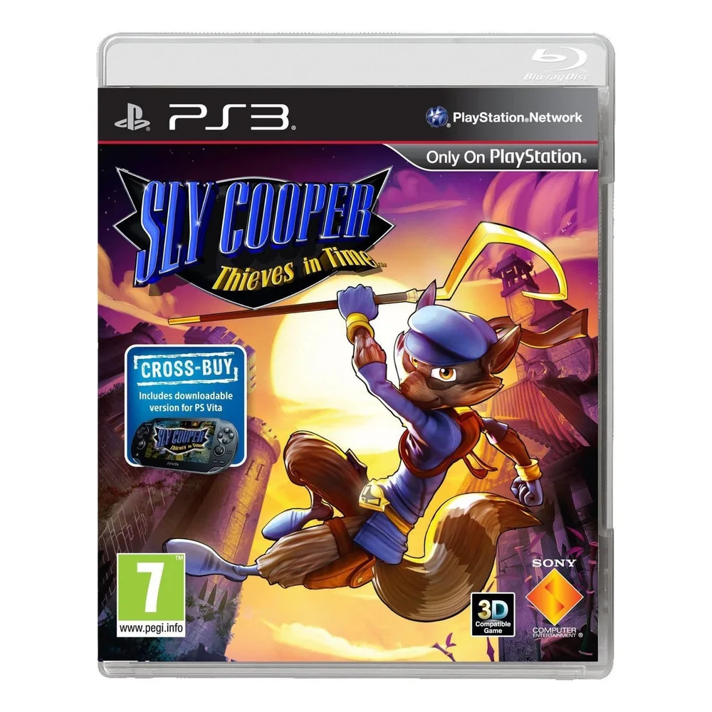 Jogo Sly Cooper: Thieves In Time Ps3 Novo. Jogo Sly Cooper: Thieves In Time Ps3 Novo.