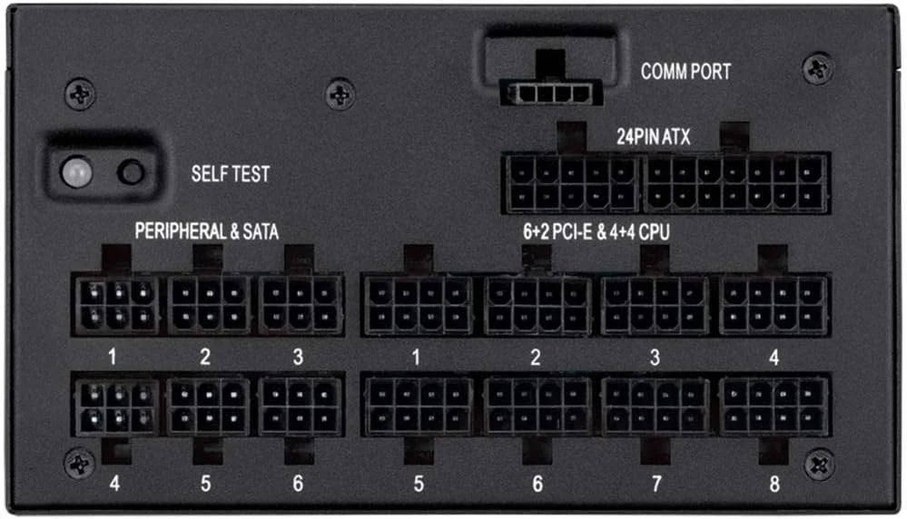 Fonte Corsair Ax1200i - 1200w, 80 Plus Platinum, Modular - Cp-9020008-na Fonte Corsair Ax1200i - 1200w, 80 Plus Platinum, Modular - Cp-9020008-na