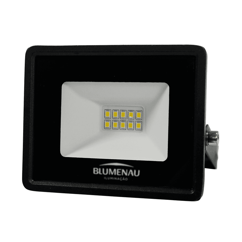 Refletor Blumenau LED Slim 10w Bivolt