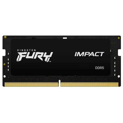 Memória Ram Para Notebook Kingston Fury Impact Ddr5 8GB 4800mhz - Preto (kf548s38ib/8)