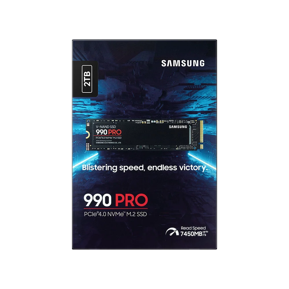 内蔵型SSD Samsung 990 PRO 2TB PCle4.0 M.2 SSD Produtos com até 15 OFF no PIX KaBuM