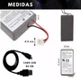 Kit C/ 2 Baterias Recarregáveis 2000mah Para Controle Dualshock Playstation 4 + Cabo Carregador Usb