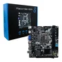 Placa Mãe H81a, Micro ATX, DDR3, LGA 1150, Intel Audio Integrado, 16GB