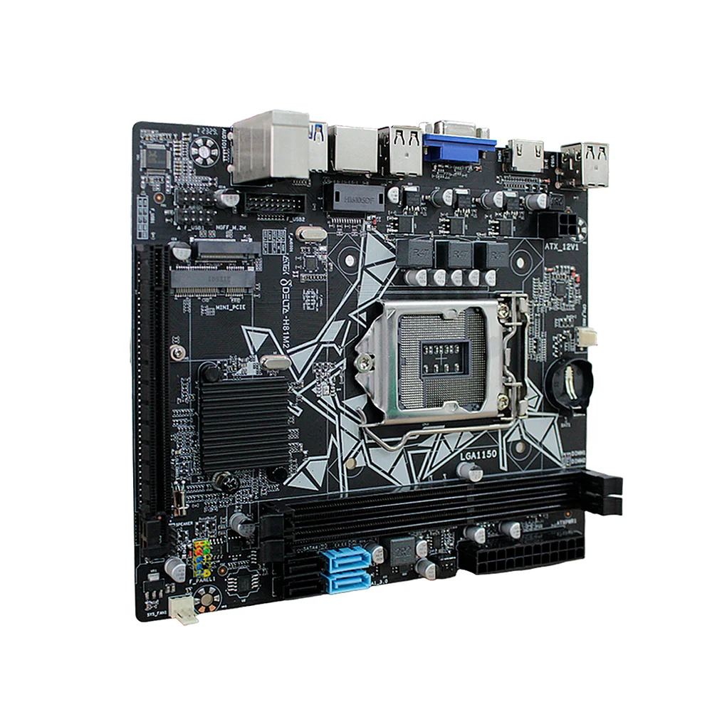 Placa Mãe H81a, Micro ATX, DDR3, LGA 1150, Intel Audio Integrado, 16GB Placa Mãe H81a, Micro ATX, DDR3, LGA 1150, Intel Audio Integrado, 16GB
