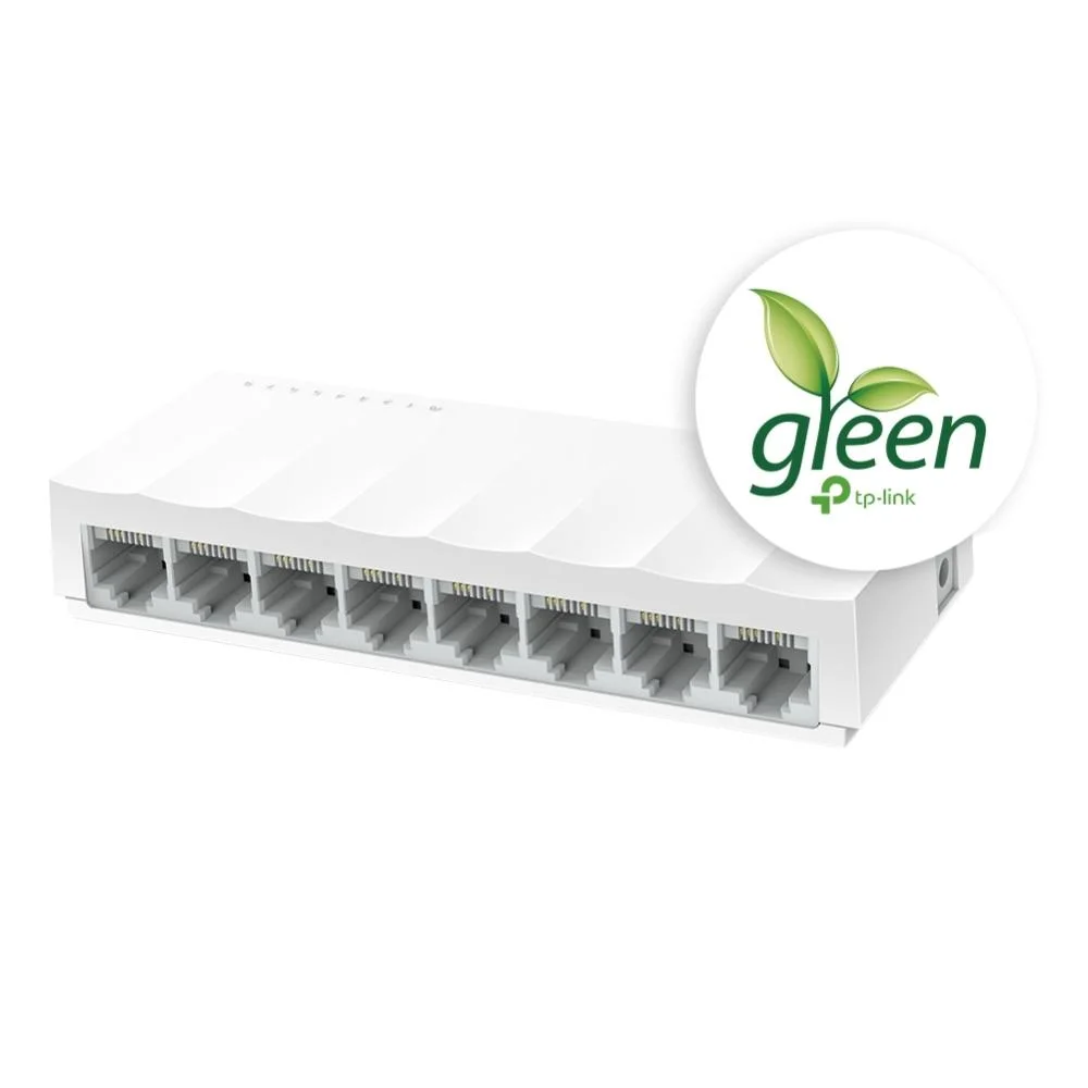Switch Tp-link Ls1008 Fast 8 Portas Ethernet 10/100mbps (versão 2.0)