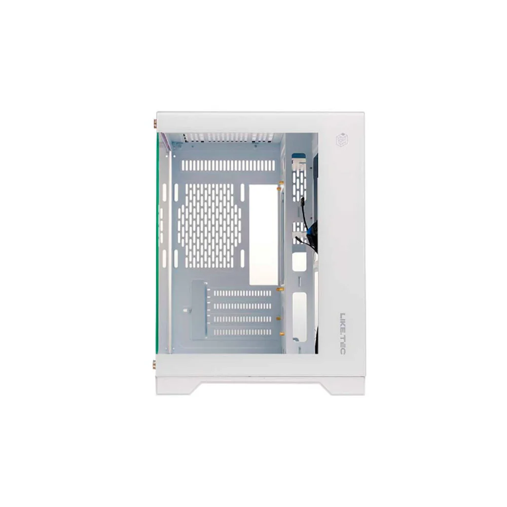 Gabinete Liketec Gamer Mad Rock Snow 4x Fan ARGB Cubodesign M-atx Frontal Vidro U Unica Unica