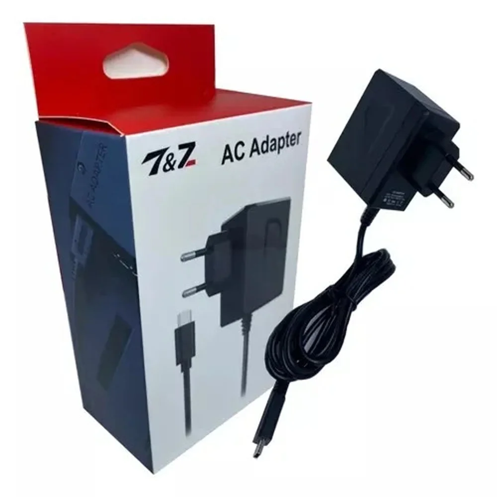 Fonte de Alimentação T&z, Para Nintendo Switch, e Switch Lite, Controle Pro, Bivolt Fonte de Alimentação T&z, Para Nintendo Switch, e Switch Lite, Controle Pro, Bivolt