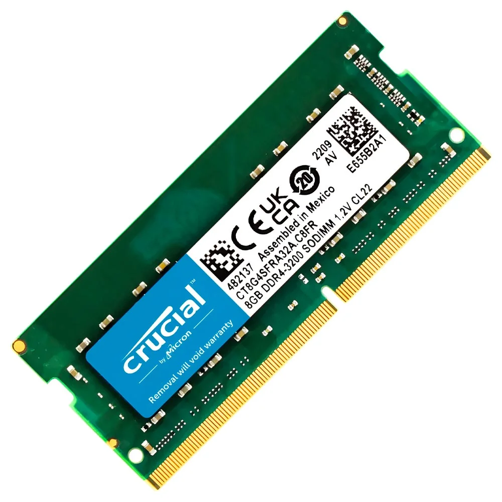 Memória Para Notebook Crucial Sodimm KaBuM