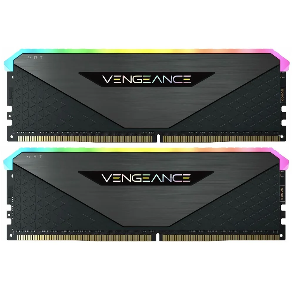 Memória Ram Corsair Vengeance RGB RT 16GB KaBuM