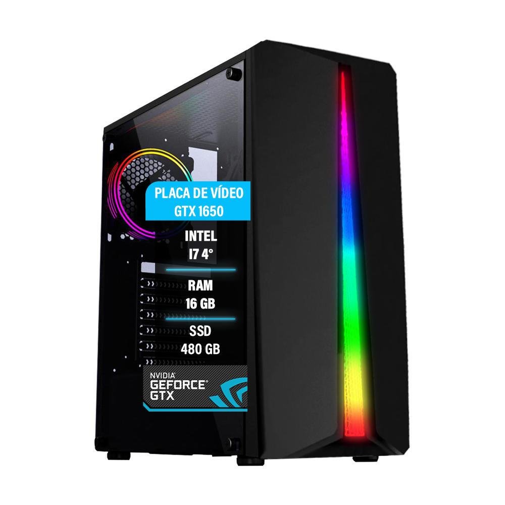 PC Gamer Amorim Tech Intel I7 4790 16GB KaBuM