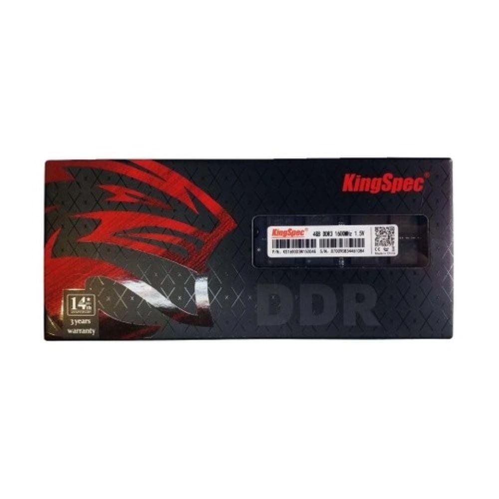 Memória Ram Kingspec 4gb Ddr3 1600mhz Memória Ram Kingspec 4gb Ddr3 1600mhz