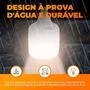 Lâmpada De LED Bulbo, De Emergência, 38w, Recarregável, Portátil
