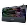 Teclado Gamer Com Fio Qwerty Redragon Shiva K512 RGB Cor Preto
