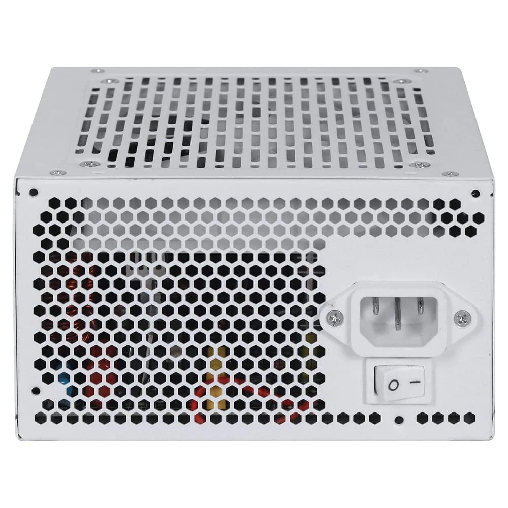 Fonte De Alimentação Gamer PCyes Shocker Full Modular 600w 80 Plus White - White Ghost Fonte De Alimentação Gamer PCyes Shocker Full Modular 600w 80 Plus White - White Ghost