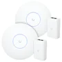 2 Roteadores Wifi 6 Access Point 5.3 Gbps + 2 Injetores Poe+ | 2 U6 Pro Ubiquiti Com 2 Fontes 48v 30w