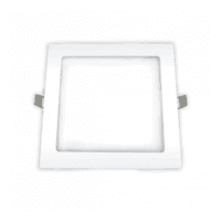 Luminária LED Painel/plafon Slim Embutir 18w Biv 4000k Quadrado - Ourolux