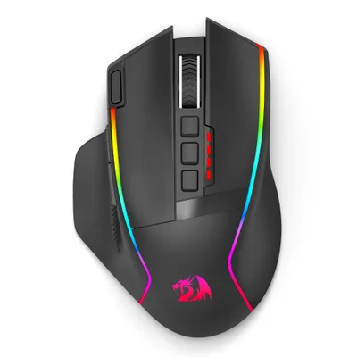 Imagem do produto Mouse Gamer sem fio Redragon Swain - M915RGB-WL em Kabum