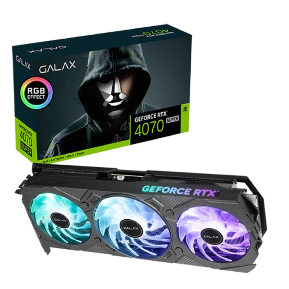 Placa de Vídeo Galax RTX 4070 KaBuM