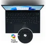 Notebook Positivo Vision R15 Amd® Ryzen 5-5500u WINDOWS 11 Home 8GB Ram 256gb SSD 15.6” Full Hd Tecla Copilot - Preto