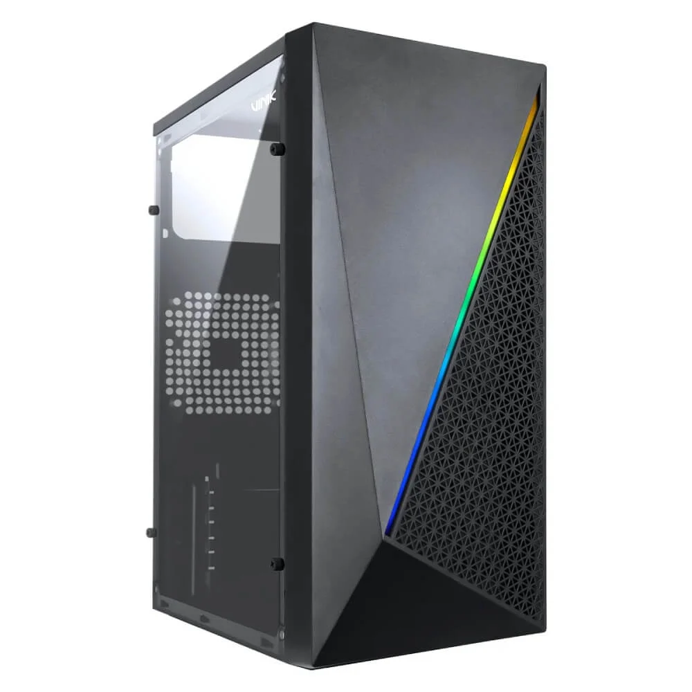 Gabinete Gamer Vinik Murk Mid Tower Led KaBuM