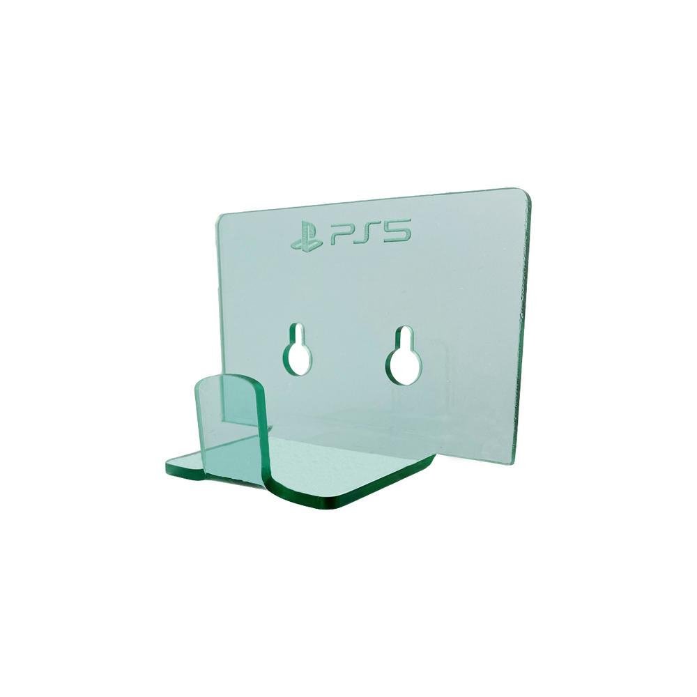 Suporte Controle Parede Playstation 5 - Ps5 - Material Acrílico Vidro (acrílico Que Imita Vidro)