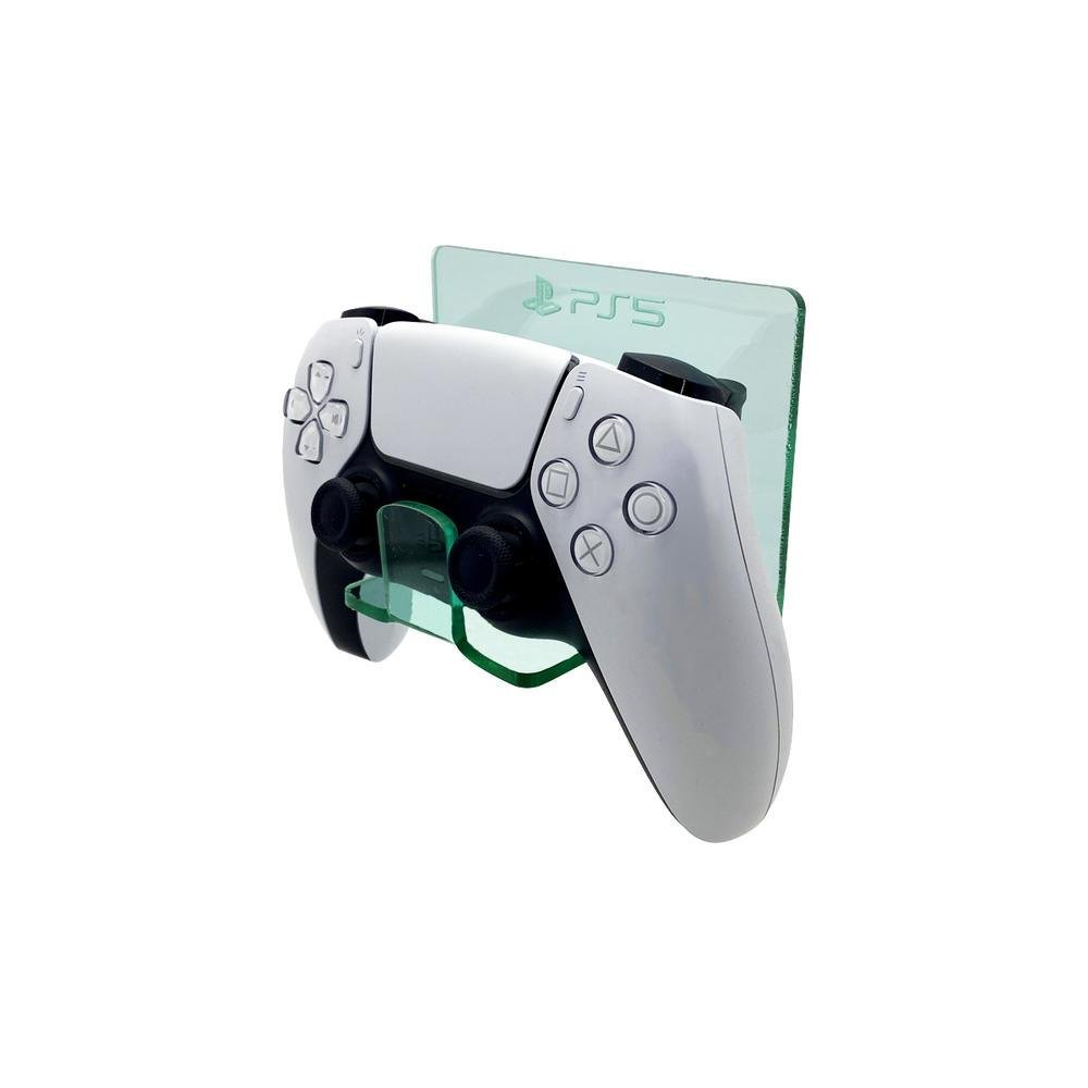 Suporte Controle Parede Playstation 5 - Ps5 - Material Acrílico Vidro (acrílico Que Imita Vidro)
