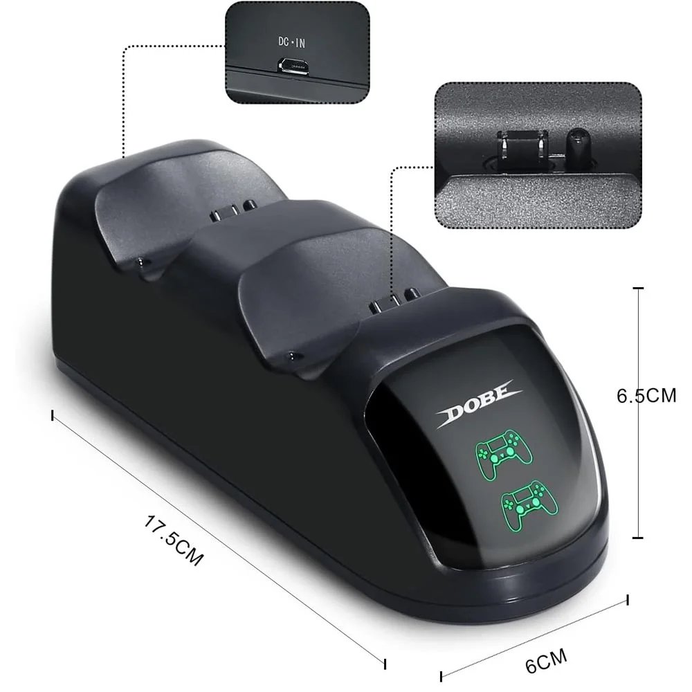 Controlador De Carregamento Para Pstation 4/ps4/slim/ps4 Pro Dock Station Controlador De Carregamento Para Pstation 4/ps4/slim/ps4 Pro Dock Station