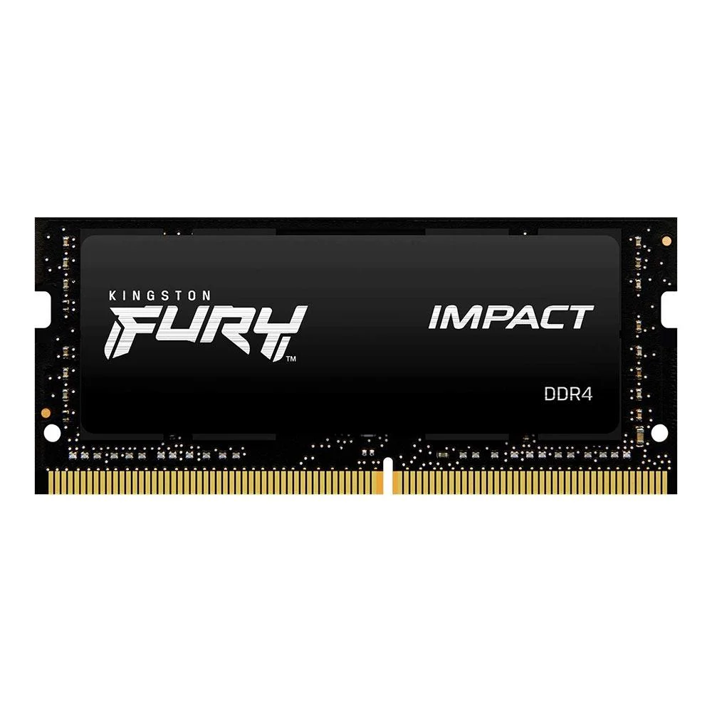 Memória Kingston Fury Impact 8GB Ddr4 3200mhz Kf432s20ib/8 Memória Kingston Fury Impact 8GB Ddr4 3200mhz Kf432s20ib/8