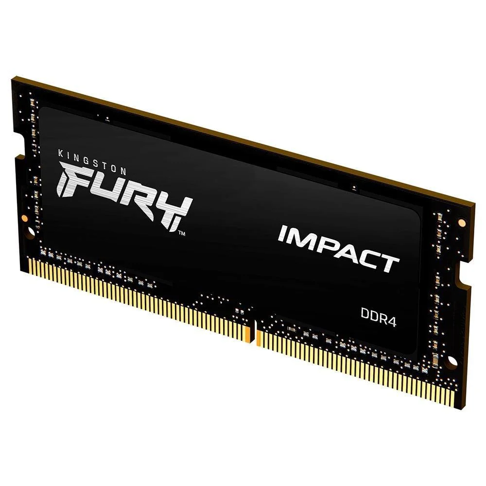 Memória Kingston Fury Impact 8GB Ddr4 3200mhz Kf432s20ib/8 Memória Kingston Fury Impact 8GB Ddr4 3200mhz Kf432s20ib/8