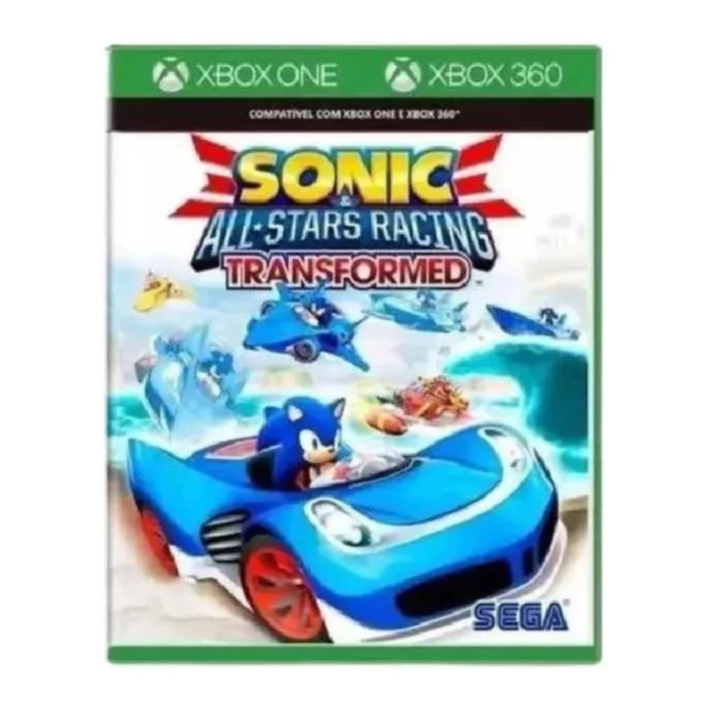 Jogo Sonic All-stars Racing Transformed XBOX 360 E XBOX One Jogo Sonic All-stars Racing Transformed XBOX 360 E XBOX One